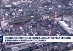 Gempa Maut di Jepang: Korban Meninggal Capai 13 Jiwa, Ribuan Evakuasi