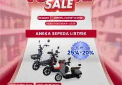 Transmart Gelar "Full Day Sale" 2 Agustus 2026, Tawarkan Diskon Sepeda Listrik dan Produk Lain