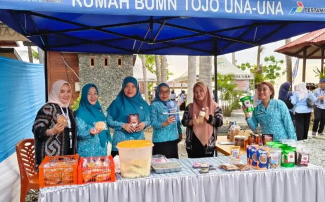 Rumah BUMN Pertamina Gebrak Jambore Sulteng, 13 UMKM Ramaikan Panggung Pasar