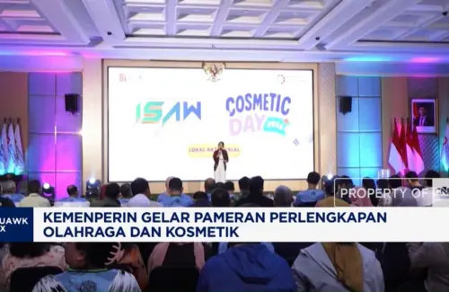 Kemenperin Dorong Industri Olahraga dan Kosmetik Lewat Pameran Inovasi Produk