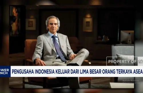 Jatuh dari Lima Besar: Pengusaha RI Terlempar dari Daftar Orang Terkaya ASEAN