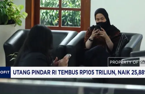 Utang Pinjaman Online Indonesia Melonjak 25,88% Tembus Rp 105 Triliun