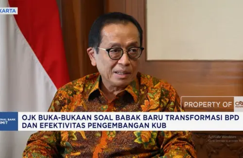 OJK Ungkap Strategi Pengembangan BPD untuk Dongkrak Ekonomi Daerah