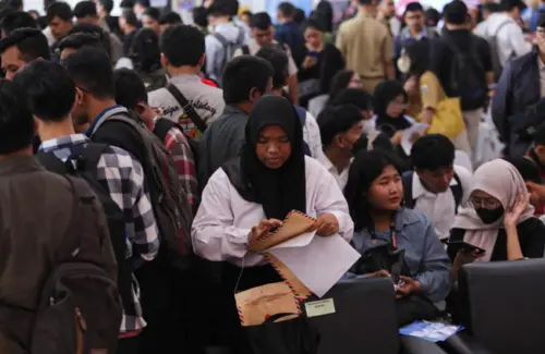 Angka Pengangguran Indonesia Masih 7,22 Juta Jiwa, BPS Ungkap Rinciannya