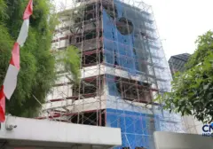 Gedung di Cikini Terbakar Hebat, Diduga Akibat Percikan Api Pengelasan