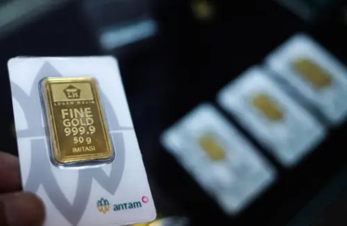Harga Emas Antam Melonjak Tajam, Tembus Rp2.679.000 per Gram