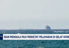 Iran Pertimbangkan RUU Baru untuk Perketat Pelayaran di Selat Hormuz, Picu Kekhawatiran Global