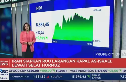 Ancaman Larangan Kapal AS-Israel Lewat Hormuz, IHSG Tetap Menguat di Tengah Ketidakpastian Geopolitik