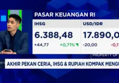 Akhir Pekan Ceria Pasar Keuangan: IHSG Menguat Tajam, Rupiah Tembus Rp 17.800-an per Dolar AS