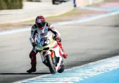 Mario Aji Berjuang di FP1 Moto2 Inggris, Finis ke-18 di Silverstone