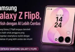 Samsung Galaxy Z Flip8 Debut, Tawarkan Gaya Clamshell dengan Kecerdasan AI