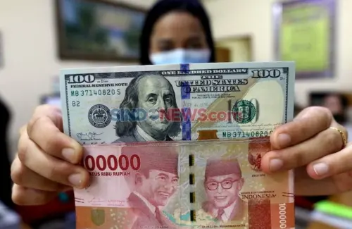 Rupiah Tergelincir Lagi ke Rp17.861 per Dolar AS Akibat Sentimen Global Negatif