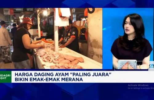 Harga Daging Ayam Melambung, "Emak-emak" Keluhkan Beban Belanja Kian Berat