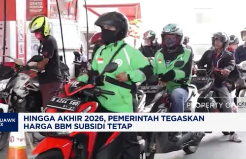 Pemerintah Pastikan Harga BBM Subsidi Tak Berubah Hingga Akhir 2026