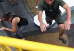 Lansia Singapura Jajal Parkour demi Jaga Kebugaran Fisik