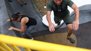 Lansia Singapura Jajal Parkour demi Jaga Kebugaran Fisik