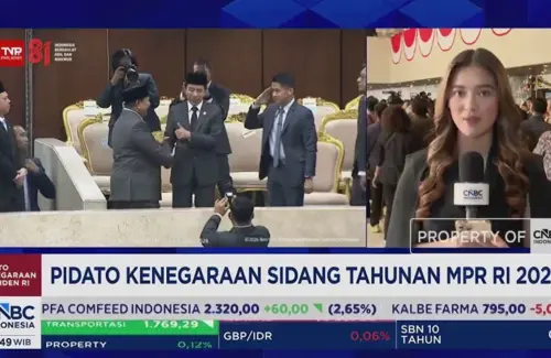Prabowo Ungkap Sejumlah Capaian Pemerintah di Sidang Tahunan MPR dan DPR