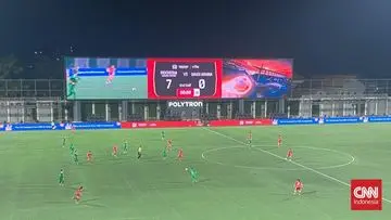 Garuda Pertiwi U-16 Pesta Gol 7-0 ke Gawang Arab Saudi di Srikandi Merdeka Cup 2026