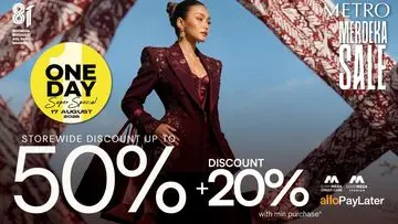 METRO Department Store Gelar Diskon Besar-besaran Sambut HUT RI ke-78