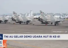 Spektakuler! TNI AU Pukau Publik dengan Demo Udara Meriahkan HUT RI ke-81