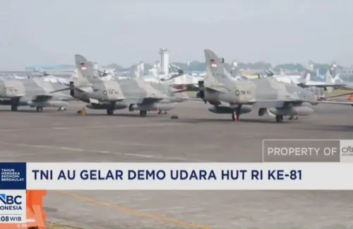 Spektakuler! TNI AU Pukau Publik dengan Demo Udara Meriahkan HUT RI ke-81