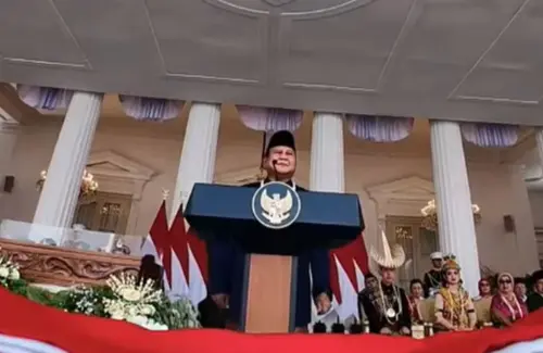 Momen Langka: Prabowo Panggil Komandan Upacara HUT ke-81 RI, Kolonel Priyo Menghadap