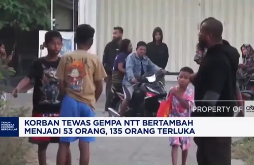 Gempa NTT: Korban Tewas Capai 53 Orang, Ratusan Terluka Akibat Guncangan Dahsyat