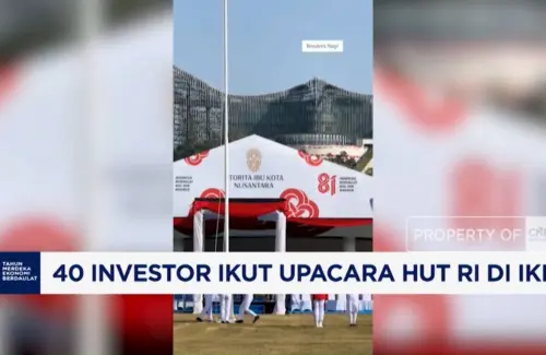 Puluhan Investor Asing Saksikan Langsung Upacara HUT RI ke-79 di IKN, Tanda Minat Serius?