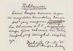 Misteri Teks Proklamasi Asli Tulisan Tangan Soekarno: Jejak dan Keberadaannya