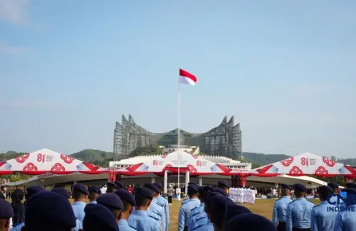 Sejarah Baru Tercatat: Upacara HUT RI ke-81 Digelar Khidmat di Ibu Kota Nusantara (IKN)