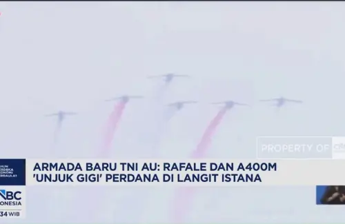 Pesawat Tempur Rafale dan Airbus A400M Unjuk Gigi Perdana di Istana Merdeka: Simbol Modernisasi Pertahanan Indonesia