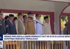 Momen Haru HUT ke-81 RI: Menko PMK dan Kepala BNPB Ziarahi Lokasi Gempa NTT