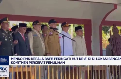 Momen Haru HUT ke-81 RI: Menko PMK dan Kepala BNPB Ziarahi Lokasi Gempa NTT