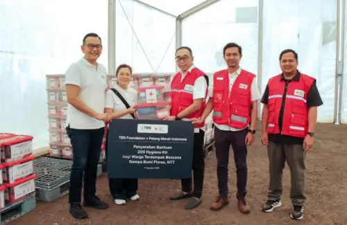 TBS Foundation Bersama PMI Distribusikan Bantuan Sanitasi Pasca-Bencana di Flores
