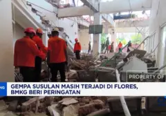 Flores Diguncang Gempa Susulan, BMKG Imbau Masyarakat Tetap Waspada