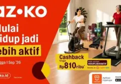 AZKO Dorong Gaya Hidup Aktif Lewat Ragam Produk dan Aktivitas