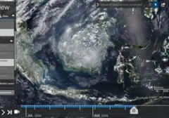 Kalimantan Terselimuti Kabut Asap: Ribuan Titik Panas Muncul di Citra Satelit NOAA-20