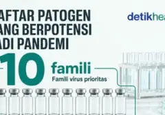 10 Famili Virus Diprioritaskan Kemenkes RI untuk Kewaspadaan Pandemi