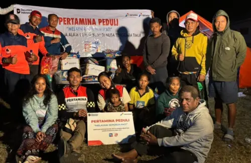 Pertamina Patra Niaga Salurkan Bantuan Logistik untuk Korban Gempa di Palue