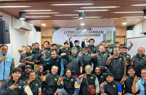 Pegadaian Tingkatkan Literasi Keuangan Komunitas Ojek Pangkalan Demi Kesejahteraan