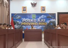 Prabowo Subianto Tiba di Pekanbaru, Langsung Pimpin Rapat Penanganan Karhutla