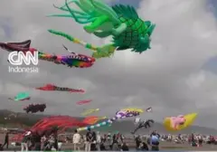 Festival Layang-layang Gebrak Keindahan Pantai Parangkusumo Yogyakarta