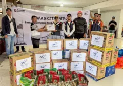 Waskita Karya Berikan Bantuan Kemanusiaan untuk Korban Gempa di Nusa Tenggara Timur