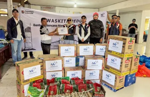 Waskita Karya Berikan Bantuan Kemanusiaan untuk Korban Gempa di Nusa Tenggara Timur