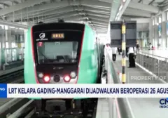 LRT Jakarta Fase 1B Mulai Beroperasi Penuh 26 Agustus, Tingkatkan Konektivitas Ibu Kota