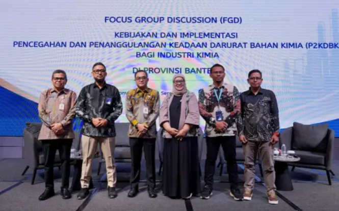 Sucofindo dan Disperindag Banten Tingkatkan Keamanan Industri Kimia Lewat Mitigasi Risiko