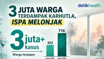 Tiga Juta Warga Terkena Dampak Asap Karhutla, ISPA Meroket di Tujuh Provinsi