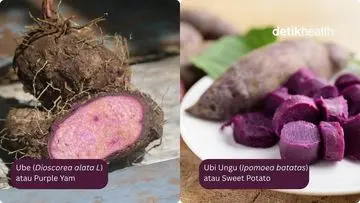 Ube dan Ubi Ungu: Kemiripan Warna, Perbedaan Famili