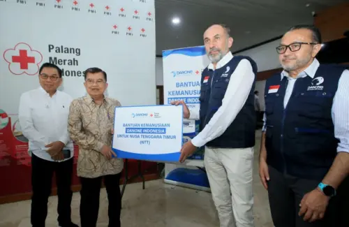 Danone Indonesia Salurkan Bantuan Rp1 Miliar untuk Korban Gempa NTT