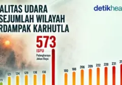 Udara Memburuk di Area Karhutla: Kualitas Udara Capai Kategori Berbahaya